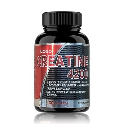 Customizable Creatine 4200 Capsules The Perfect Supplement for Muscle Strength Gains