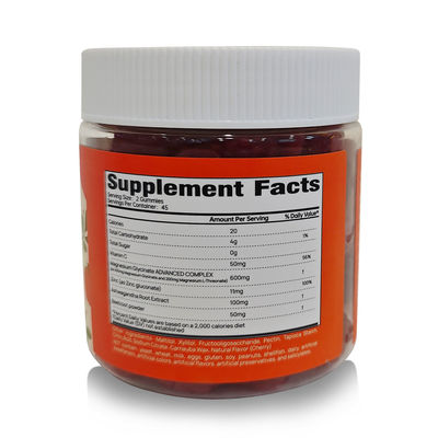 Regulation of Blood System Magnesium Glycinate Gummies for Heart Health and Energy